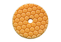 Almohadilla de corte Chemical Guys Hex-Logic Quantum, mediana-pesada, naranja (6,5 pulgadas)