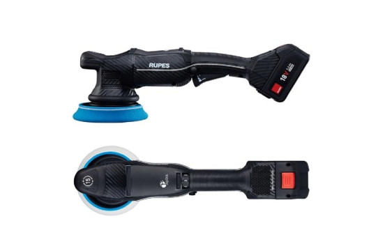 Juego de pulidora excéntrica Rupes HLR15/CB2/BAS iBrid Bigfoot de 125 mm, 18 V, 5 Ah, iones de litio, Imagen 2