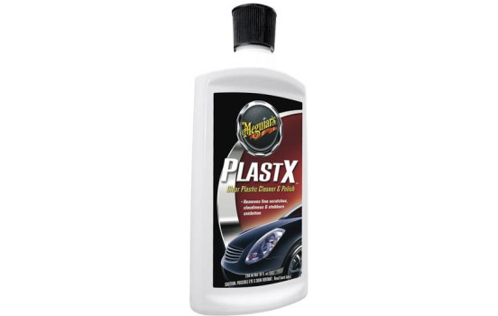 Limpiador y abrillantador de plástico transparente Meguiar's Plast-X 296 ml
