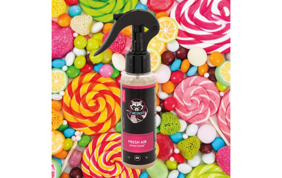 Racoon Car Fragancia Luchtverfrisserr Sweet Candy 100ml, Imagen 3
