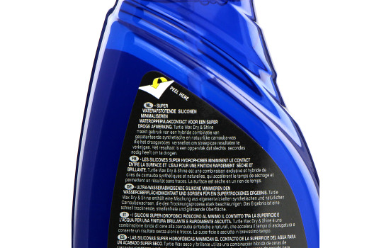 Cera de enjuague híbrida Turtle Wax Dry & Shine de 750 ml, Imagen 2