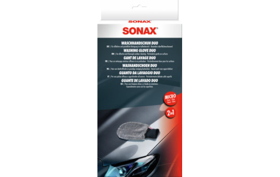 Guantes de lavado de microfibra Sonax (dúo), Imagen 2