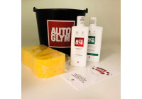 Paquete promocional de Autoglym (cubeta de lavado/superresina/champú/esponja)