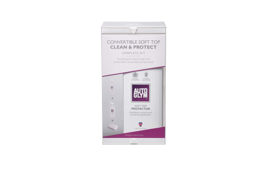 Kit completo de limpieza y protección para capotas blandas convertibles Autoglym