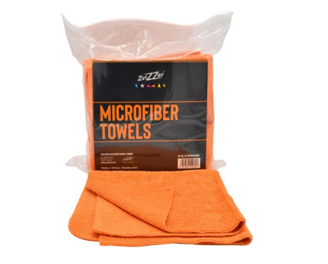 Paño de microfibra ZviZZer Naranja - 40x40cm - 10 piezas