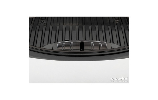 Moldura de acero para el maletero delantero (Frunk) compatible con Tesla Model 3 2019-2023 - Color negro, Imagen 2