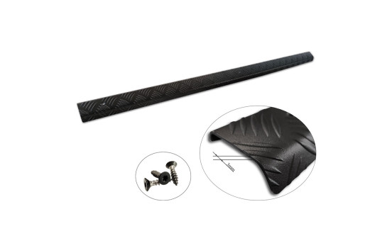 Moldura de aluminio para portón trasero de camioneta Volkswagen Amarok 2010 (negro), Imagen 7