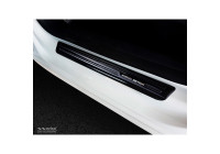 Molduras de umbral de puerta de acero inoxidable negro Peugeot 508 II Sedán/SW 2019- 'Edición Especial' - 4 pi