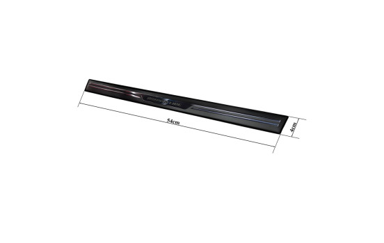 Molduras de umbral de puerta universales Avisa 'Shadow Premium' aluminio/negro - 2 piezas -, Imagen 4