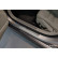 Molduras de umbral de puerta de acero inoxidable aptas para Volvo V90 y V90 Cross Country 2016- - 'Líneas' - 4 