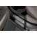 Molduras de umbral de puerta de acero inoxidable aptas para Volvo V90 y V90 Cross Country 2016- - 'Líneas' - 4 , Miniatura 4