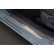 Molduras de umbral de puerta de acero inoxidable compatibles con Opel Corsa F HB (incl. e-Corsa 2019-2023 y FL 2023- 