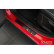 Umbrales de puerta de acero inoxidable negros compatibles con Renault Arkana 2020- - 'Edición especial' - 4 pie