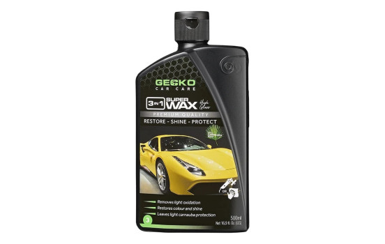 Pulimento Gecko 3 en 1 + Carnauba 500 ml