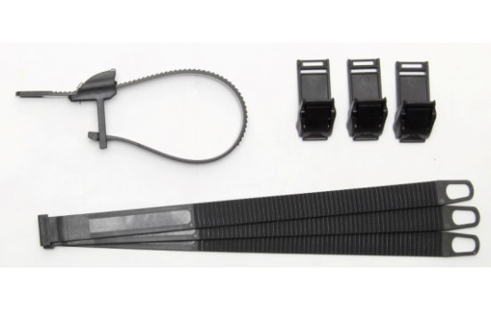 Wheel straps with buckle for Spinder bike carriers