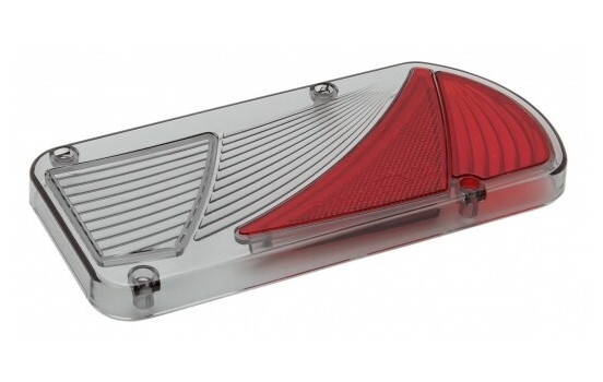 Rear light 5 function lens wave right