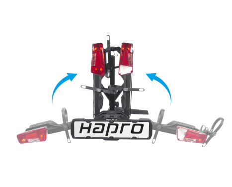 Hapro Atlas Xfold 1 bicycle carrier - 1 bicycle, Image 4