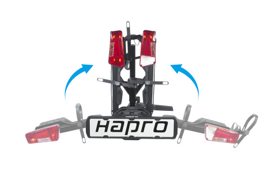 Hapro Atlas Xfold 1 bicycle carrier - 1 bicycle, Image 4