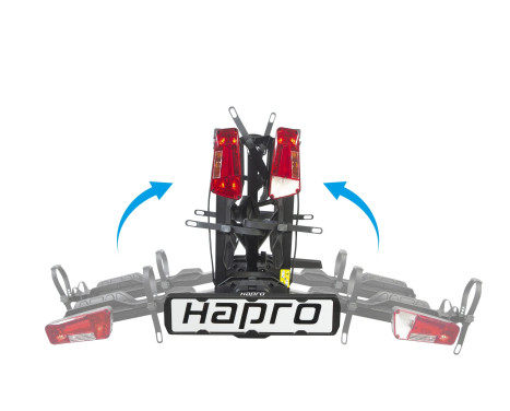 Hapro Atlas XFold 2 Bicycle Carrier - 2 bicycles, Image 4