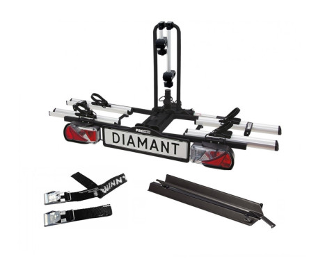 Pro-User Diamant bike carrier + ramp and storage cover - 2 bikes
