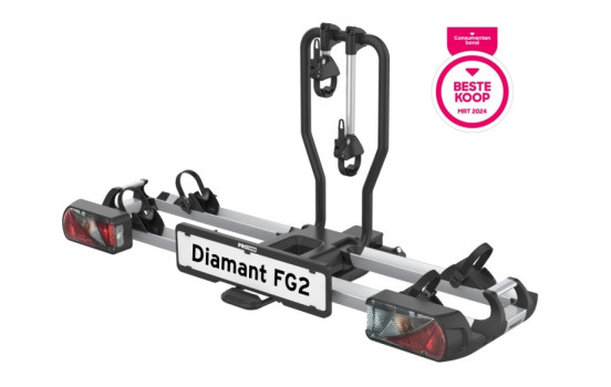 Pro-User Diamant FG2 Towbar bicycle carrier - 2 bicycles, Image 3