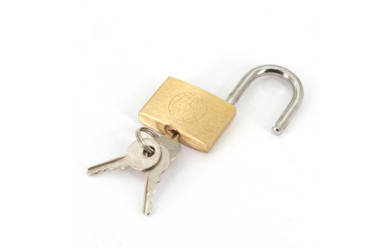 Twinnyload Padlock brass 30mm