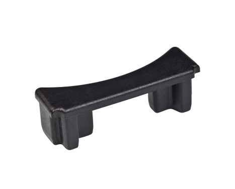 Wheel gutter end cap