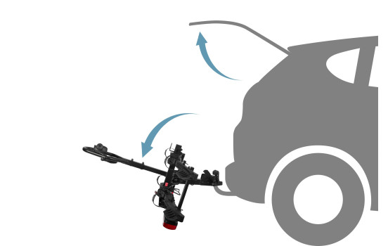 Hapro Atlas SmartFold II - 2 bikes, Image 3