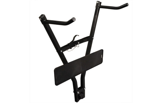 Klick Fast II bicycle carrier with license plate holder