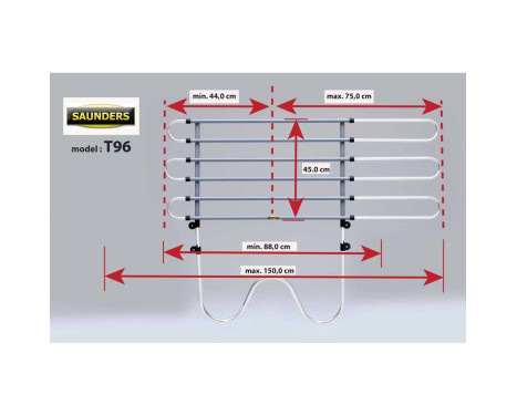 Saunders Universal Dog Barrier W-Tube 41cm->, Image 3