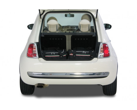 Travel bag set Fiat 500 2007- 3d