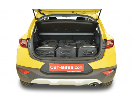 Travel bag set Kia Stonic (YB) (adjustable boot floor in highest position) 2017- suv