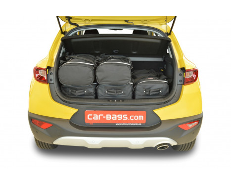 Travel bag set Kia Stonic (YB) (adjustable boot floor in highest position) 2017- suv, Image 2