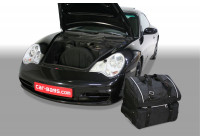 Travel bag set Porsche 911 (996) 2WD + 4WD with CD-changer in luggage space 1997-2006 Coupe / cabrio