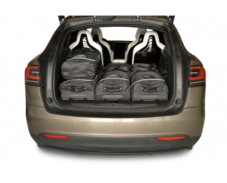 Travel bag set Tesla Model X 2015- suv, Image 2