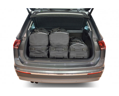 Travel bag set Volkswagen Tiguan II high boot floor 2015- suv, Image 2
