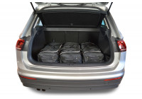 Travel bag set Volkswagen Tiguan II low boot floor 2015- suv