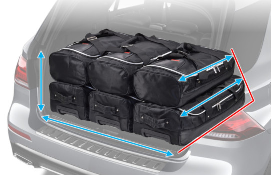 Car-Bags Travel bag set suitable for Audi A6 Sportback e-tron (GH) 2024-present 5-door hatchback, Image 4