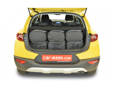 Travel bag set Kia Stonic (YB) (adjustable boot floor in highest position) 2017- suv, Image 3