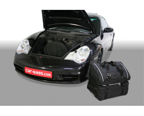 Travel bag set Porsche 911 (996) 2WD + 4WD with CD-changer in luggage space 1997-2006 coupé / cabrio