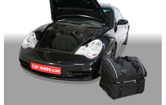 Travel bag set Porsche 911 (996) 2WD + 4WD with CD-changer in luggage space 1997-2006 coupé / cabrio