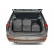 Travel bag set Volkswagen Tiguan II high boot floor 2015- suv, Thumbnail 2