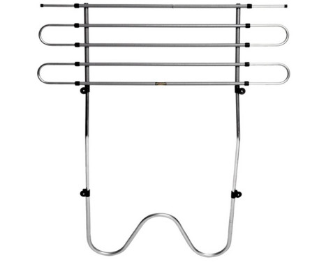 Saunders Universal Dog Rack W-Tube 33-41cm