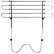 Saunders Universal Dog Rack W-Tube 33-41cm