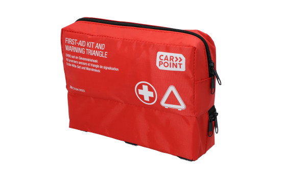 Carpoint First Aid Kit DIN13164:2022 + Warning Triangle, Image 5