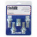 H&R Wheel lock set M14x1.25x28mm conical - 4 lock bolts incl. Adapter