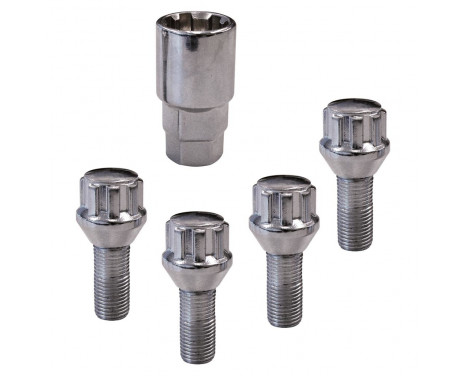 Lock bolts set conical M12x1.5 x26mm