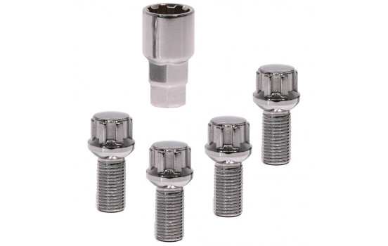 Lock nuts set conical M14x1.5