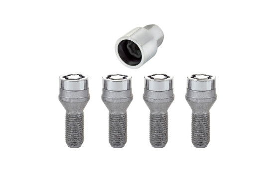McGard Carriage Bolt Set M14x1.50 - Conical - Length 27.3mm (17mm head)