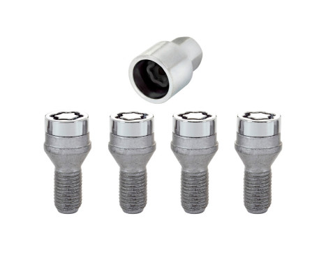 McGard Carriage Bolt Set M16x1.50 - Conical - Length 30.0mm (21mm head)